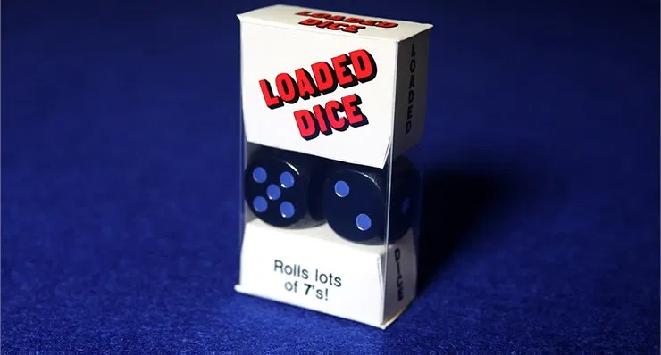 Loaded Dice - Weighted Wood (Black)