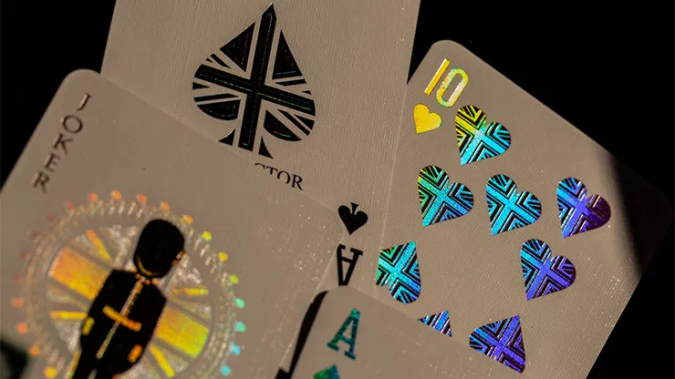London Diffractor Double Metal Playing Card Set - image 4