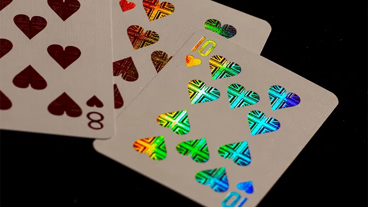 London Diffractor Double Metal Playing Card Set - image 5