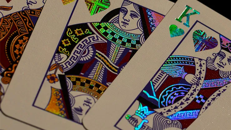 London Diffractor Double Metal Playing Card Set - image 6