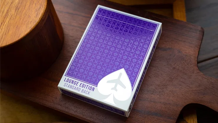 Jetsetter Lounge Edition Playing Cards (Passenger Purple) - image 1
