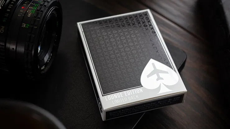 Jetsetter Playing Limited Back Lounge Edition Playing Cards (Tarmac Black) - image 1