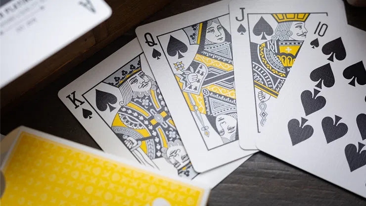 Jetsetter Lounge Edition Playinag Cards (Taxiway Yellow) - image 4