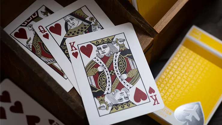 Jetsetter Lounge Edition Playinag Cards (Taxiway Yellow) - image 5