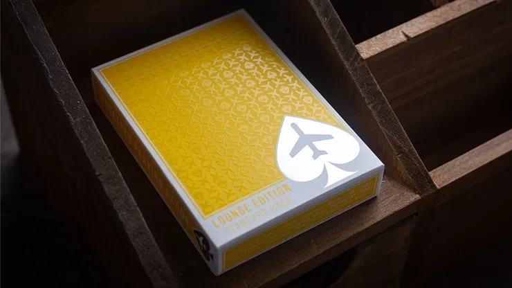 Jetsetter Lounge Edition Playinag Cards (Taxiway Yellow) - image 1