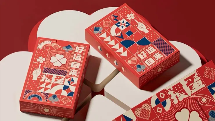 Luck Comes Easy Playing Cards - image 1