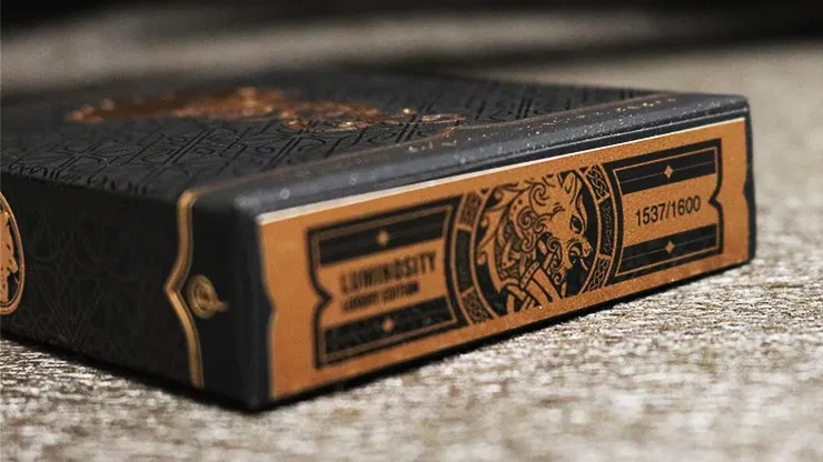Luminosity (Luxury Gold Gilded) Playing Cards - image 6