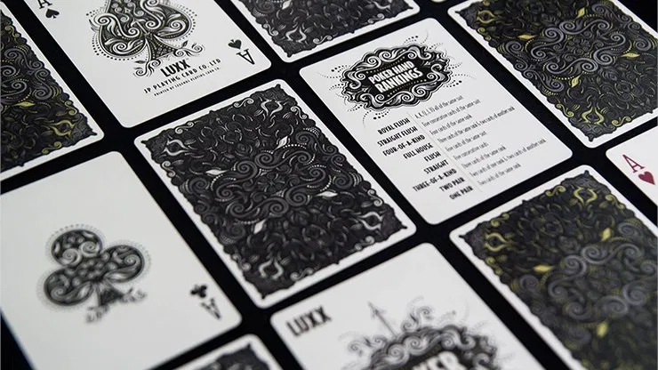 LUXX Playing Cards: Shadow Edition Silver (Second Edition) - image 3