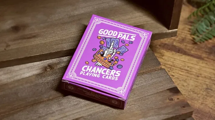 Magenta Chancers Playing Cards - image 1