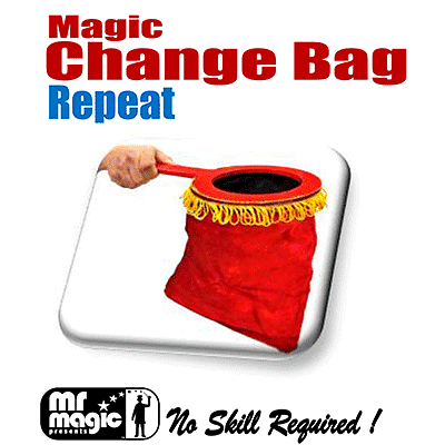 Stage Magic The Change Bag Magic Trick Parlor EASY Magic Prop For Magicians 