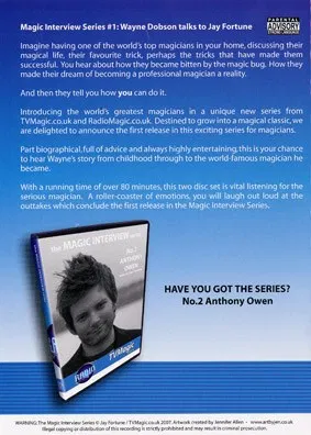 Magic Interview Series No.1: Wayne Dobson talks to Jay Fortune - image 2