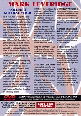 Magic Of Mark Leveridge Volume3 General Magic - image 2