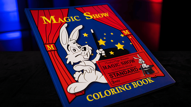 Magic Show Coloring Book Set - Vanishing Inc. Magic shop