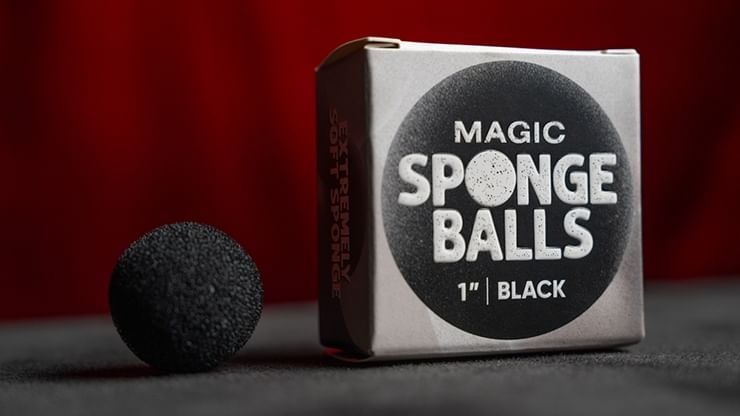 1in Magic Sponge Balls (50-Pack | Black)