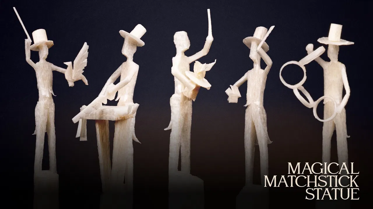 Magical Matchstick Statue - image 1