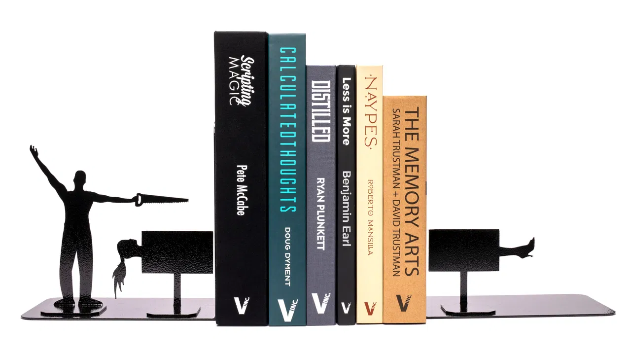 Magician Bookends - image 1