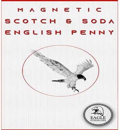 Scotch and Soda - Half Dollar/English Penny (Magnetic | Eagle Coins) - image 1