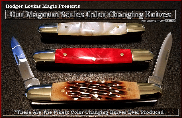 カラーチェンジングナイフ（color changeing knife） 直販人気商品