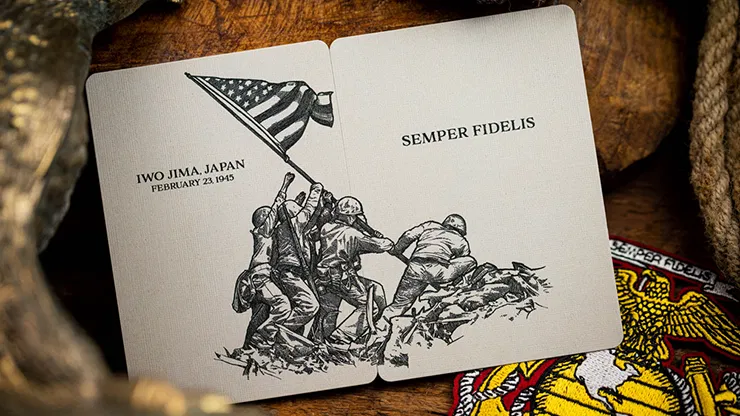 Limited Edition Marines Playing Cards - image 2