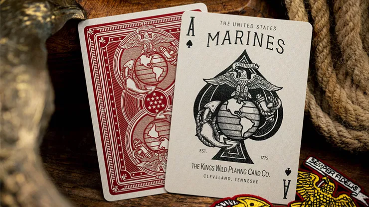 Limited Edition Marines Playing Cards - image 4
