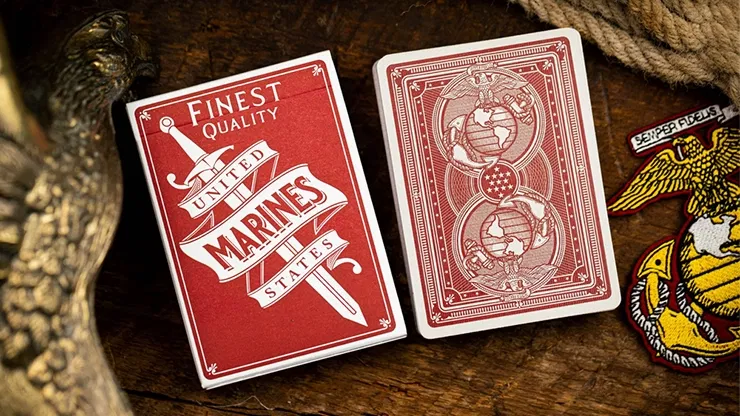 Limited Edition Marines Playing Cards - image 1