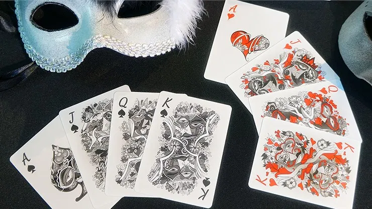 Masquerade Black Box Edition Playing Cards - image 3
