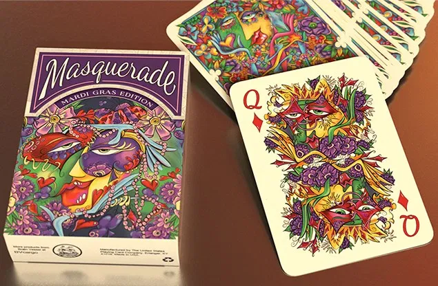 Masquerade Mardi Gras Edition Playing Cards - image 3