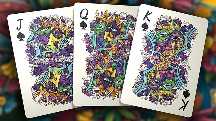 Masquerade Mardi Gras Edition Playing Cards - image 5