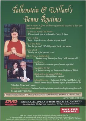 Falkenstein and Willard: Masters of Mental Magic Volume 3 - image 2