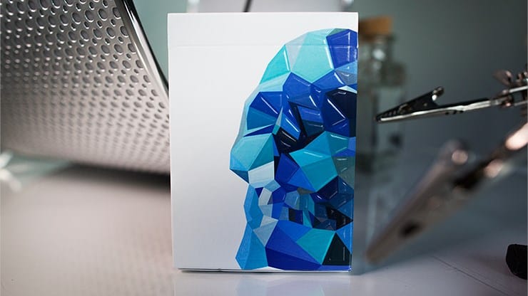 Blue Memento Mori Playing Cards - thumbnail 2