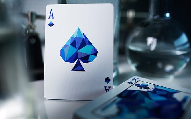 Blue Memento Mori Playing Cards - thumbnail 5