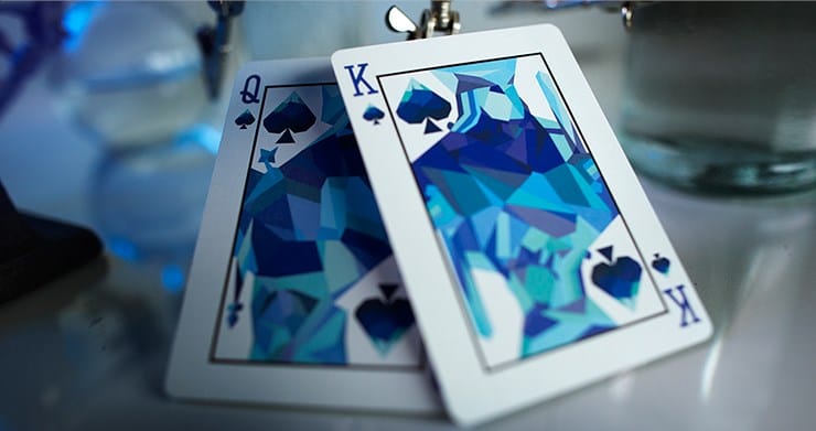 Blue Memento Mori Playing Cards - thumbnail 6
