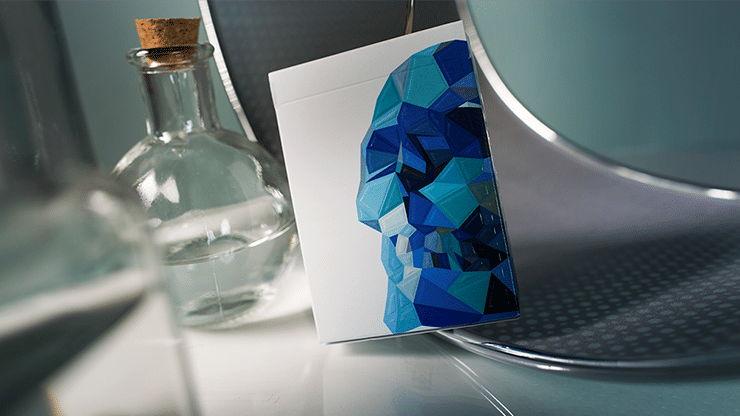 Blue Memento Mori Playing Cards - image 1