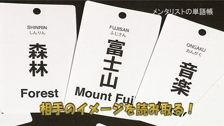 Mentalist's Vocabulary Flash Cards