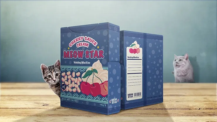 Meow Star Vending Machine Playing Cards - image 1
