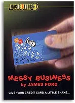 Messy Business Credit Card trick James Ford & Magic Studio