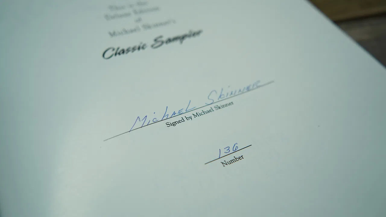 Michael Skinner's Classic Sampler (Rare Signed Edition) - image 3