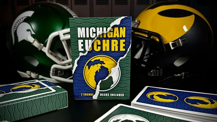 Michigan Euchre Playing Cards - image 1