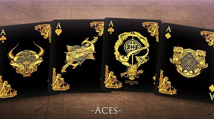 Middle Kingdom (Gold) Playing Cards Printed - image 3