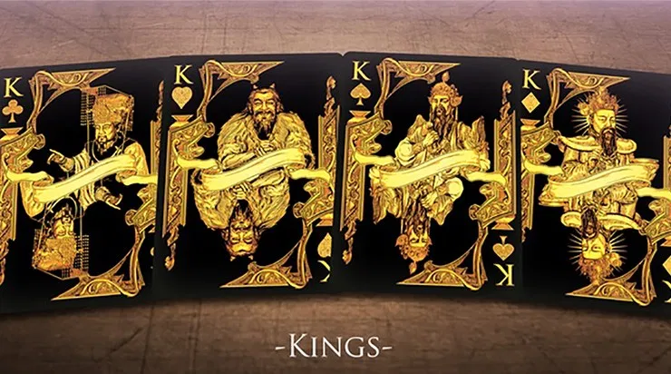 Middle Kingdom (Gold) Playing Cards Printed - image 4