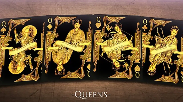 Middle Kingdom (Gold) Playing Cards Printed - image 5