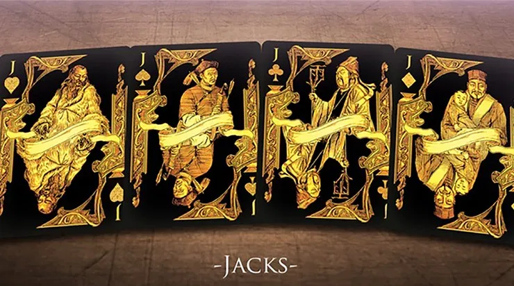 Middle Kingdom (Gold) Playing Cards Printed - image 6