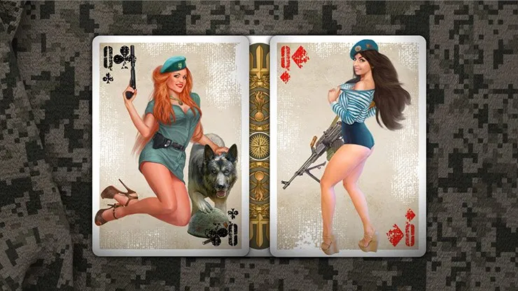 Military Pin-Up Playing Cards - image 5