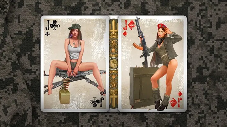 Military Pin-Up Playing Cards - image 6