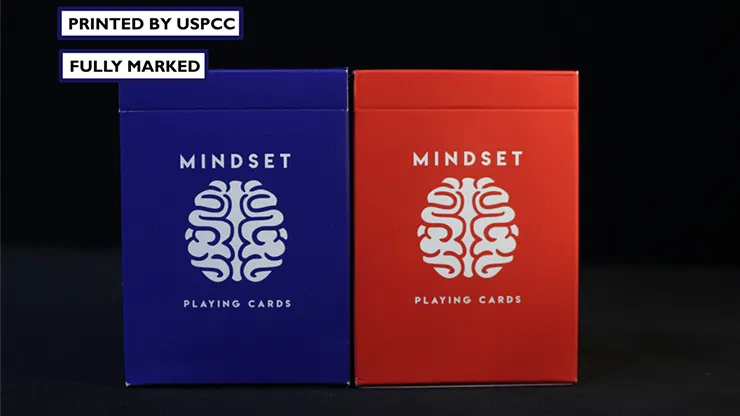 Mindset Duo 1 Red and 1 Blue Set Playing Cards - image 2