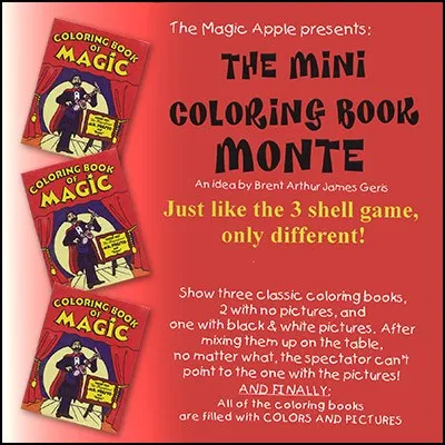 Mini Coloring Book Monte