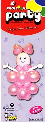 Mini Girl Balloon Kit