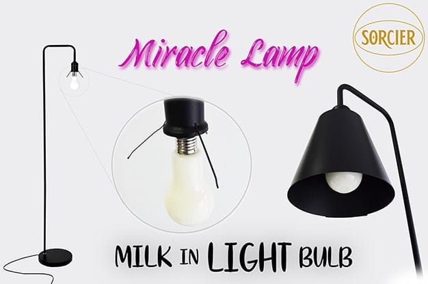 Miracle Lamp Milk in Light Bulb with Remote STAGE