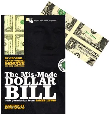 Mis-Made Dollar Bill