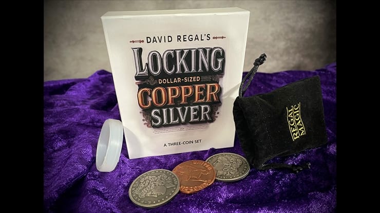 David Regal's Locking Dollar-Sized Copper Silver